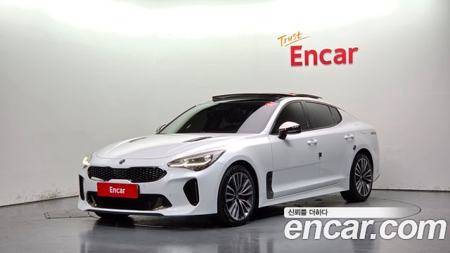 Kia Stinger из Кореи Encar