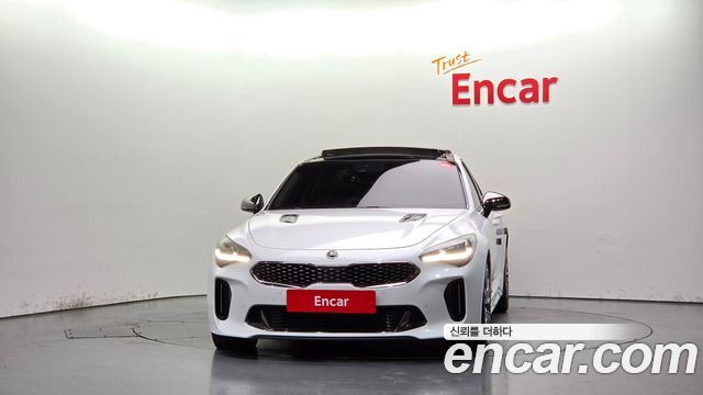 Kia Stinger из Кореи Encar