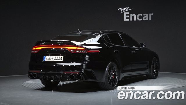 Kia Stinger из Кореи Encar