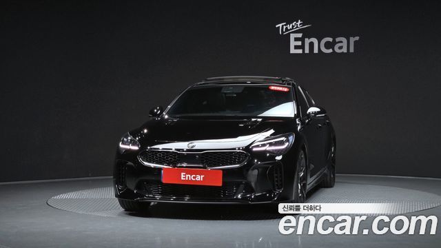 Kia Stinger из Кореи Encar