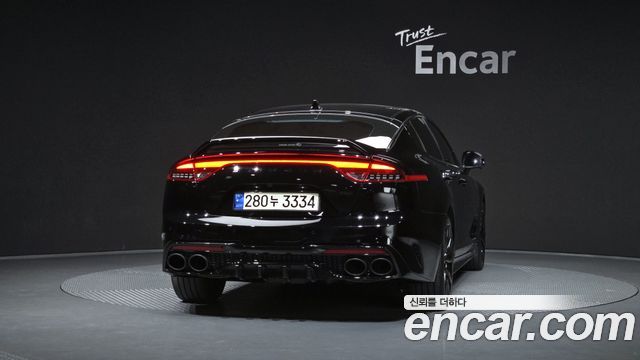 Kia Stinger из Кореи Encar