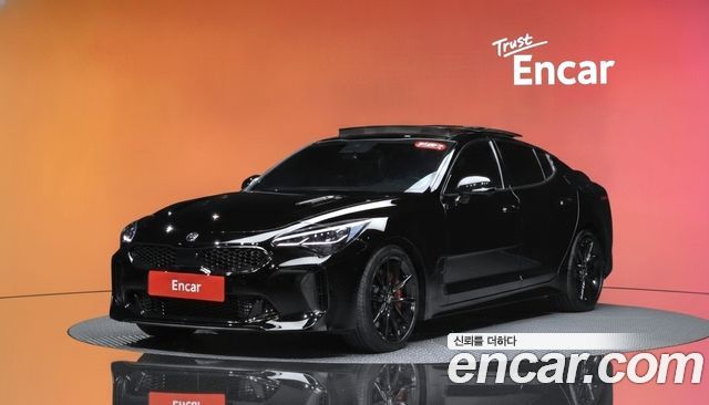 Kia Stinger из Кореи Encar