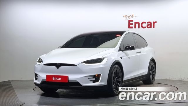 Tesla Model X из Кореи Encar