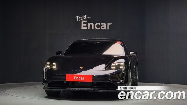 Porsche Taycan из Кореи Encar
