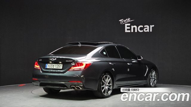 Genesis G70 из Кореи Encar