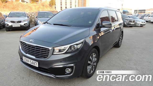 Kia Carnival из Кореи Encar