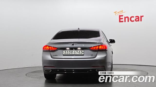 Genesis G80 3.3 GDI AWD Premium Luxury — пробег 88 715 км — фото 4 из 5