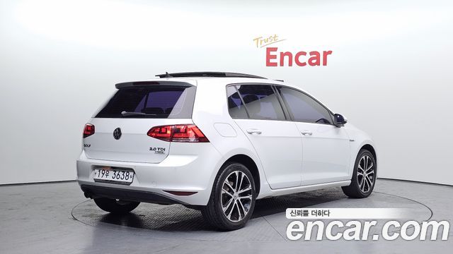 Volkswagen Golf из Кореи Encar