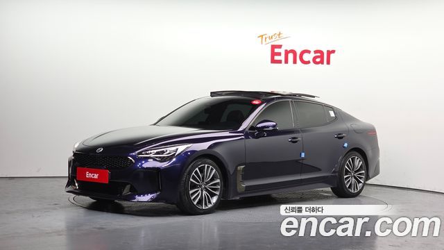 Kia Stinger из Кореи Encar