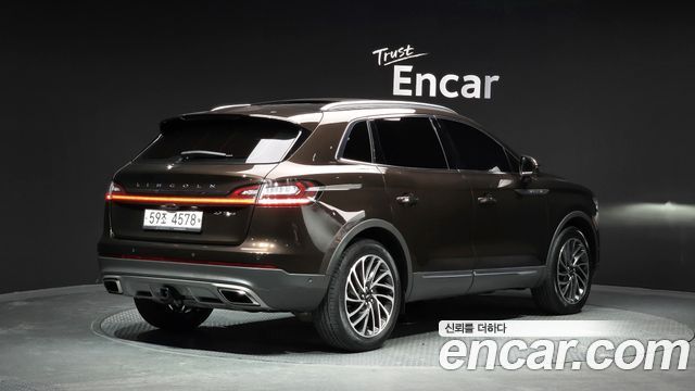 Lincoln Nautilus из Кореи Encar