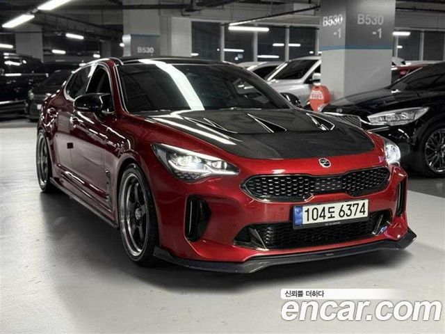 Kia Stinger из Кореи Encar