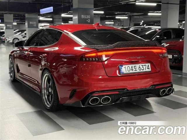 Kia Stinger из Кореи Encar