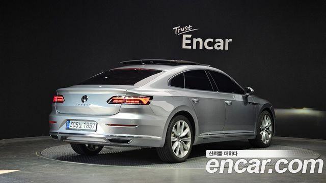 Volkswagen Arteon из Кореи Encar
