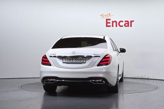 Mercedes-Benz S-Class S450L 4MATIC — пробег 103 470 км — фото 4 из 5
