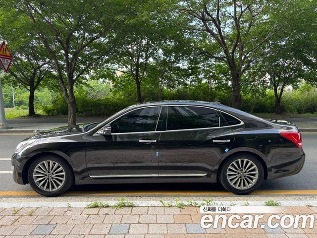 Hyundai Equus из Кореи Encar