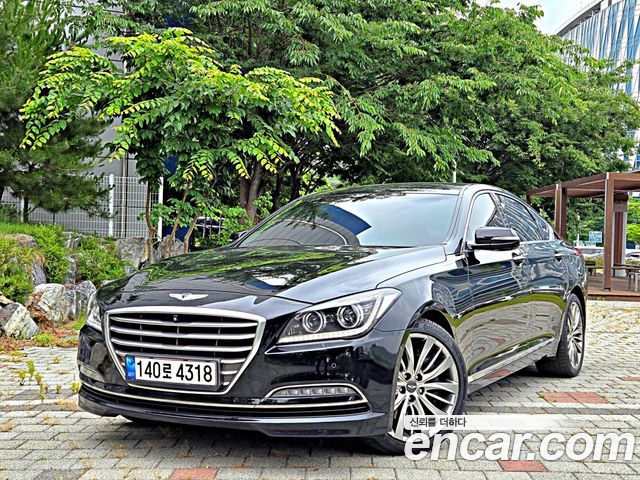 Hyundai Genesis из Кореи Encar