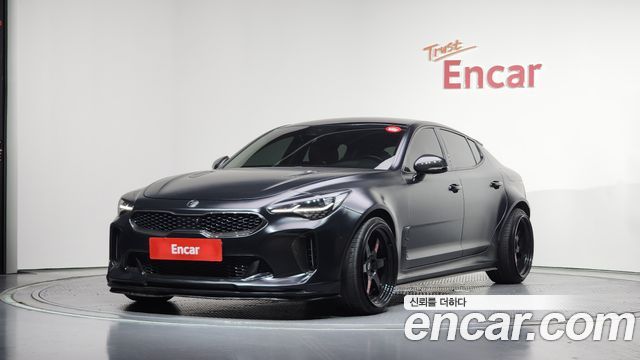 Kia Stinger из Кореи Encar