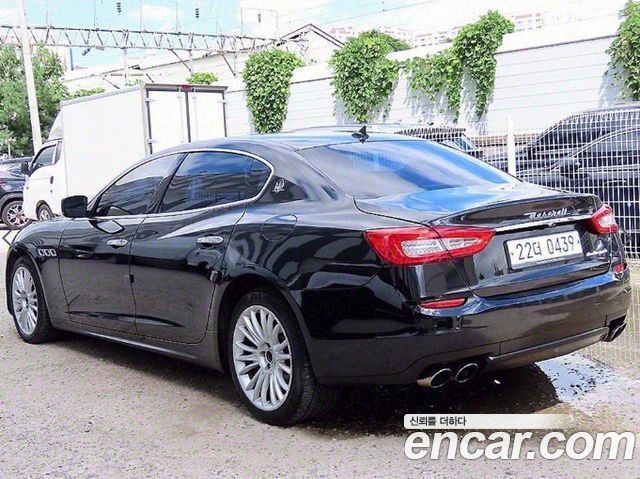 Maserati Quattroporte из Кореи Encar