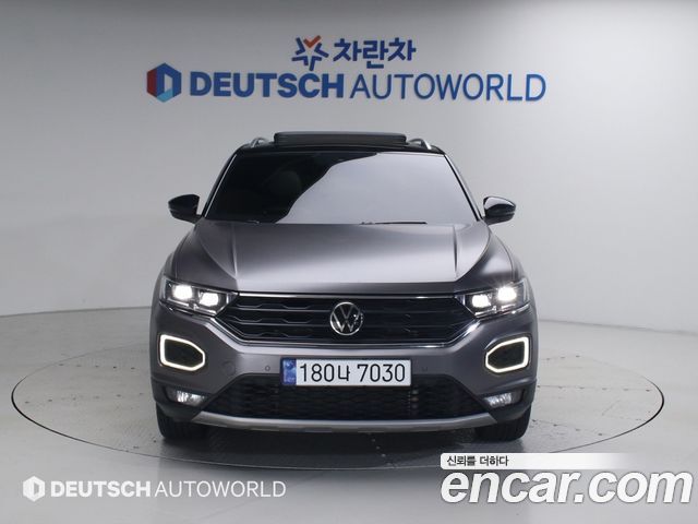 Volkswagen T-Roc из Кореи Encar