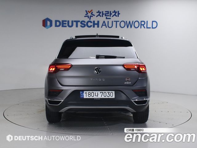 Volkswagen T-Roc из Кореи Encar