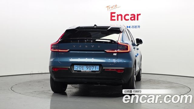 Volvo C40 из Кореи Encar