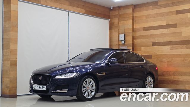 Jaguar XF из Кореи Encar