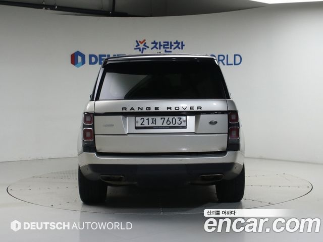 Land Rover Range Rover из Кореи Encar