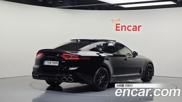 Kia Stinger из Кореи Encar