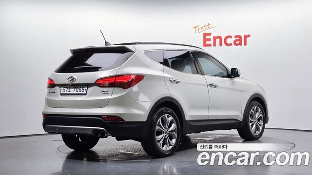Hyundai Santafe Diesel(e-VGT) 2.0 4WD Premium — пробег 103 274 км — фото 2 из 5