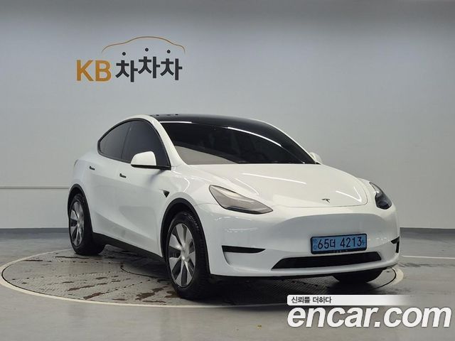 Tesla Model Y из Кореи Encar