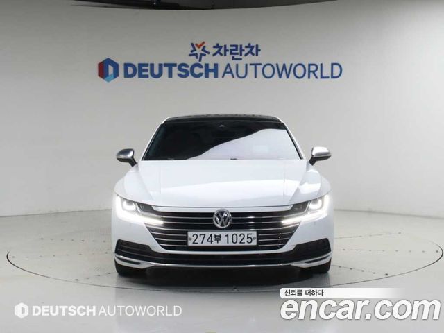 Volkswagen Arteon из Кореи Encar