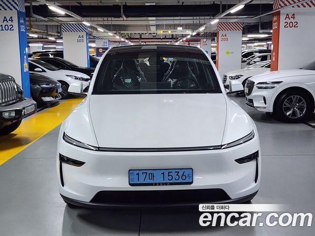 Tesla Model Y из Кореи Encar