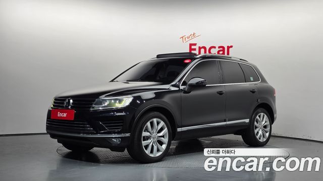 Volkswagen Touareg из Кореи Encar