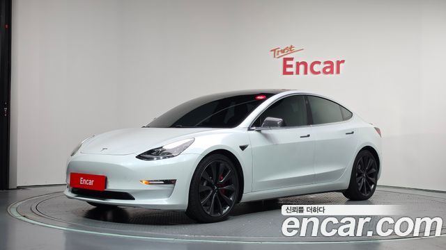 Tesla Model 3 из Кореи Encar