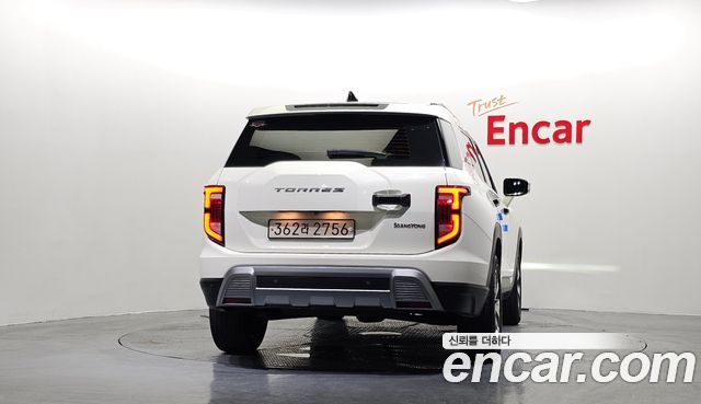 Ssangyong Torres из Кореи Encar