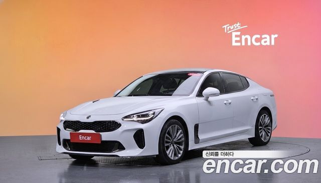 Kia Stinger из Кореи Encar
