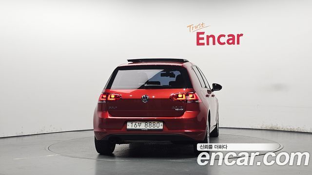 Volkswagen Golf из Кореи Encar