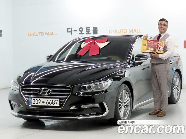 Hyundai Grandeur из Кореи Encar