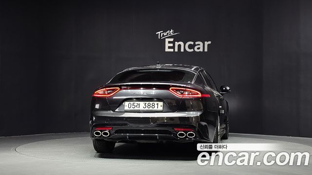Kia Stinger из Кореи Encar