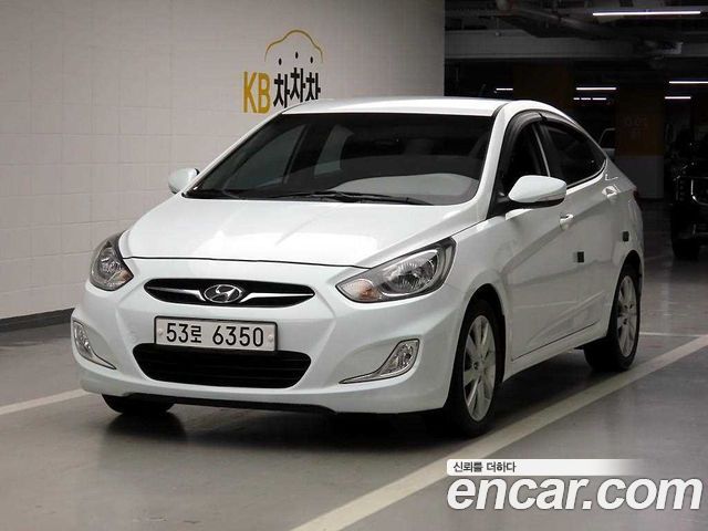 Hyundai Accent из Кореи Encar
