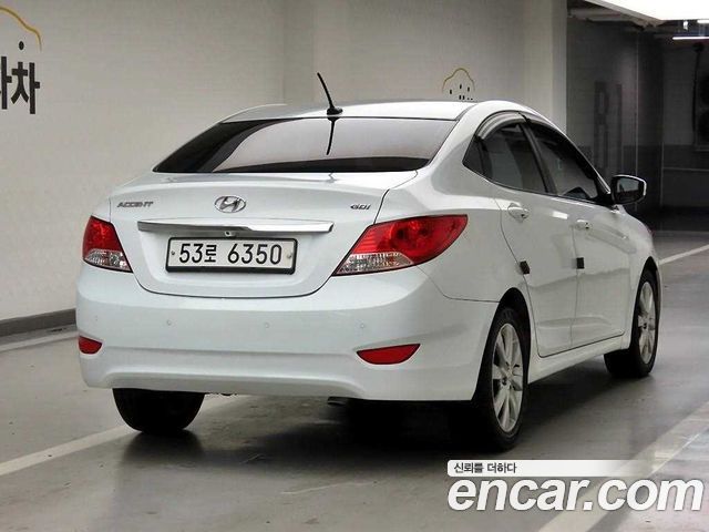 Hyundai Accent из Кореи Encar