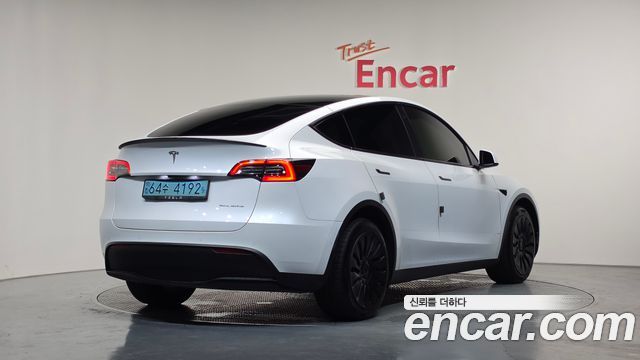 Tesla Model Y из Кореи Encar