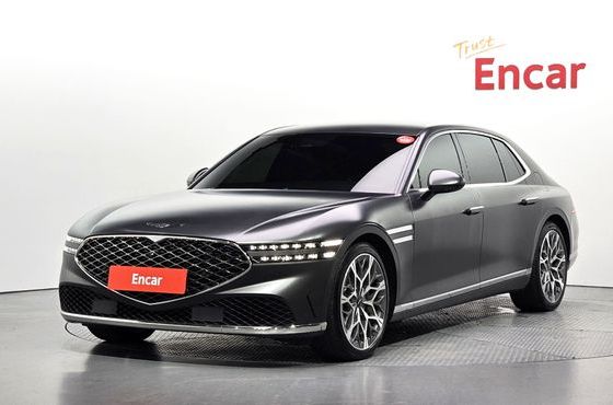 Genesis G90 Gasoline 3.5 Turbo e-S/C AWD — пробег 96 829 км — фото 1 из 5