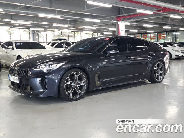 Kia Stinger из Кореи Encar