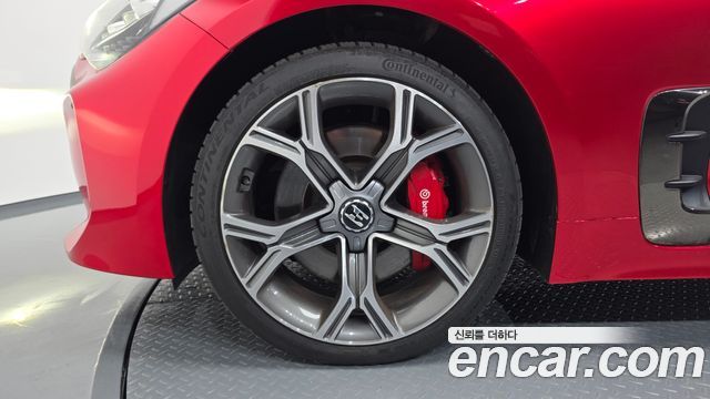 Kia Stinger из Кореи Encar