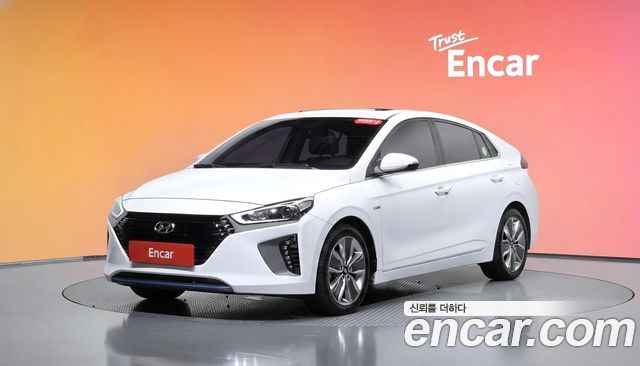 Hyundai Ioniq из Кореи Encar