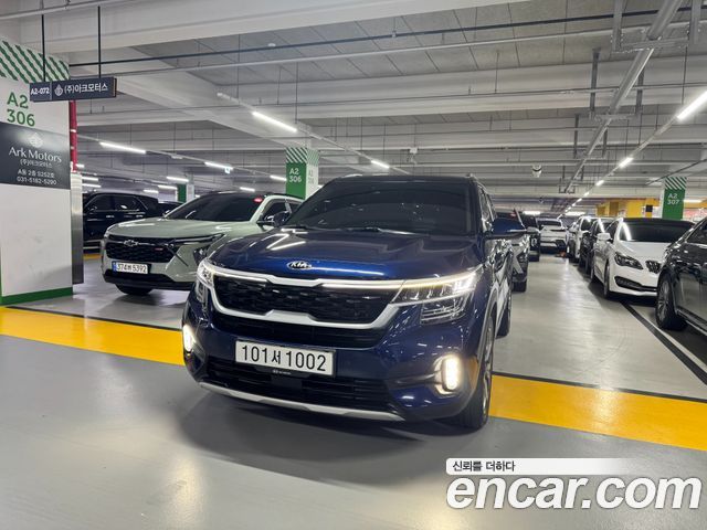 Kia Seltos Gasoline 1.6 Turbo 4WD Noblesse — пробег 152 655 км — фото 1 из 5