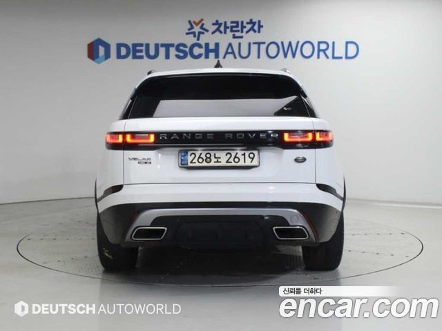 Land Rover Range Rover Velar из Кореи Encar