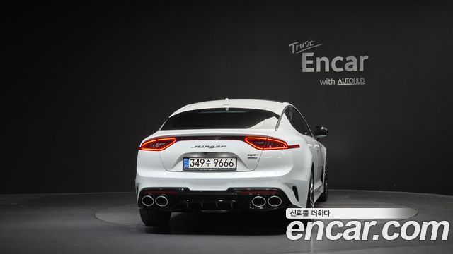 Kia Stinger из Кореи Encar