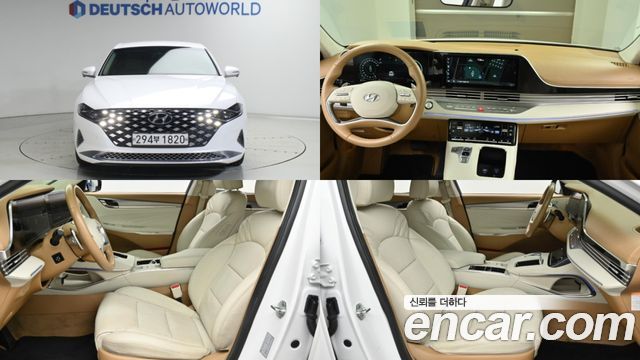 Hyundai Grandeur из Кореи Encar
